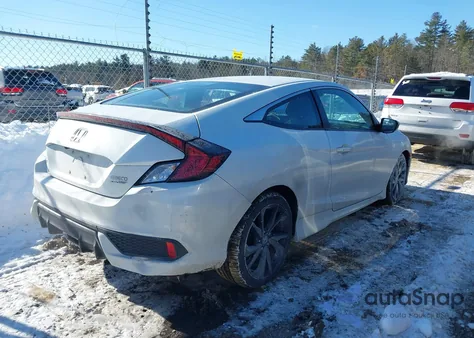 2019 Honda Civic Sport from USA, damaged, VIN 2HGFC4B89KH310417